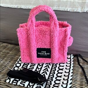 Marc Jacobs Fuzzy Pink Tote